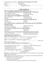 Kiểm tra Vật lý 9 học kỳ II