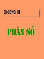 Tiết 77: So sánh phân số