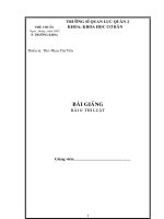 Luật thơ (10 tiết)