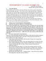 POWERPOINT VÀ GIÁO ÁN ĐIỆN TỬ.