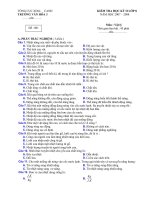 thi hoc kì ii lớp 8