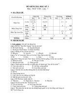 Noel 2008-Đề thi Văn HK1 lớp 7 kèm đáp án (Đề 09)