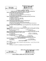 Đề kiểm tra giữa học kì II ngữ văn 10 năm học 2007 - 2008