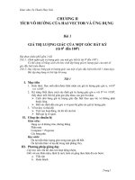 Chương II - Bài 1: Giá trị lượng giác của một góc bất kỳ