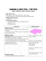 Giáo án Hình học 11 chương V