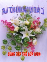 Tiết 28: Đặc diem ngon ngu noi va ngon ngu viet