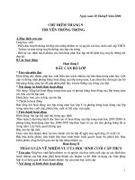 Giáo án giáo dục ngoài giờ lên lớp