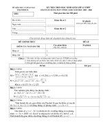 casioTHPT05-06 le(Co dap an)