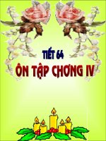 Ôn tập chương IV: Biểu thức đại số