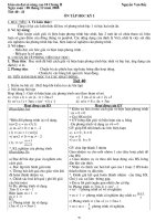 thi hoc ky I va dap an