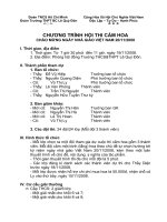 Chương trình kỷ niệm 20/11