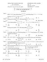 Kiểm tra Hình học 10