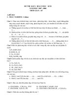 Đề7Đáp án-HKII-Hoá9