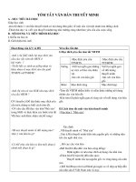 Tóm tắt văn bản thuyết minh