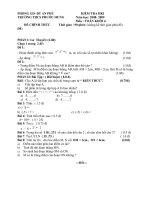 đề thi hkI toán 6