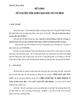 Kể chuyện tấm gương đạo đức Hồ Chí Minh