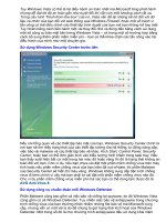 10 cách đơn giản để bảo vệ Vista