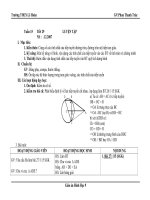 Giáo án hinh9 tuần 15(3 cột)