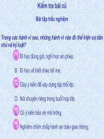 Bai 4- Tiet 4- Bao ve hoa binh