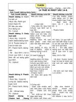 giao án toán 2 tuần 13