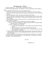 Tham luận: Dạy học môn Toán hiện nay