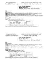 đề thi hkI địa 9