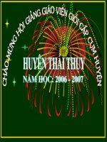 Bai 35 :Hoomon thuc vat