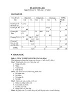 Noel 2008-Đề thi Sinh HK1 và đáp án lớp 6(Đề 13)