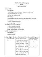 phép chiếu song song