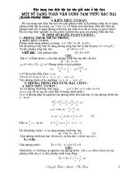 SKKN Van dung tam thuc bac hai vao giai toan THCD