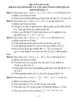 bài tập ôn TTNTHPT rất phù hợp cho HS