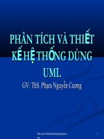 Phân tích thiết kế hệ thống thông tin 6