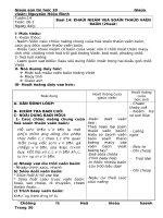 Giáo án lớp 10 (chương 3)