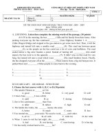 De thi HSG cap huyen nam hoc 08-09