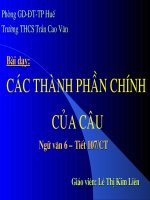 lop6 - cac tp chinh cua cau