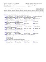 Đề KT 15 phút mt 8 - 1