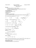 Đề kiểm tra toán 6 Tuần 30 tiết93