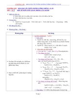 Chuong 8 (Kim Loai Cac PNC Nhom I, II, II) - Tiet45 - MotSoHopChatQuanTrongCuaNatri
