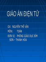 GAĐT- TỶ SỐ LƯỢNG GIÁC CỦA GÓC NHỌN