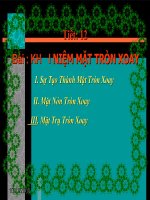 Mặt trụ tròn xoay