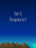 Ôn tập học kì I địa lý 9