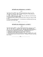 kiểm tra hình học 11 cuoi năm 45''