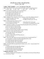 thi học kỳ I- K 8