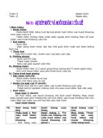 Bài 11: Sự hút nước và muối khoáng của rễ (tt)