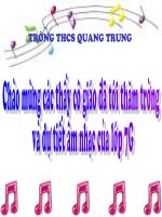 Tiết 13 lớp 7