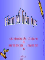 Hàm số liên tục