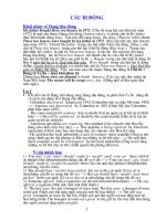 Câu bị động (cực hay)