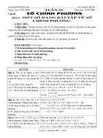 Chuyên đề: Số chính phương