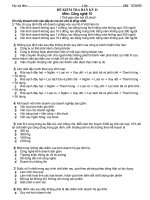 Đề thi công nghệ 10 mã 4