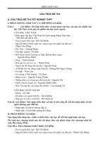 Cấu trúc đề thi Văn Sử Địa N.ngữ- 2009